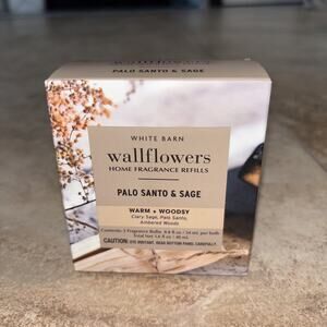 Bath & Body Works 2pk PALO SANTO & SAGE Wallflowers Refill .8 Fl Oz‎ Each